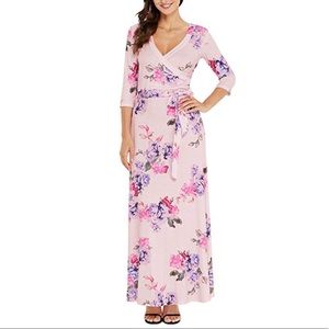 Maternity Floral Maxi Dress